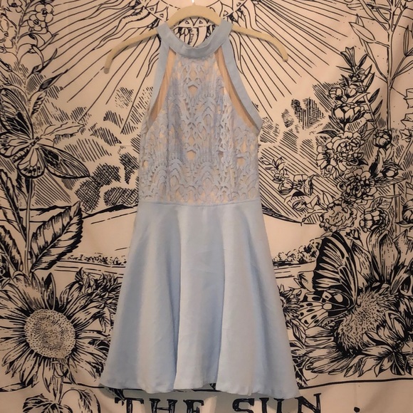 Dresses & Skirts - Baby blue cocktail dress Dresses & Skirts - Baby blue cocktail dress